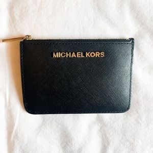 Michael Kors Jet Set Black Coin Purse